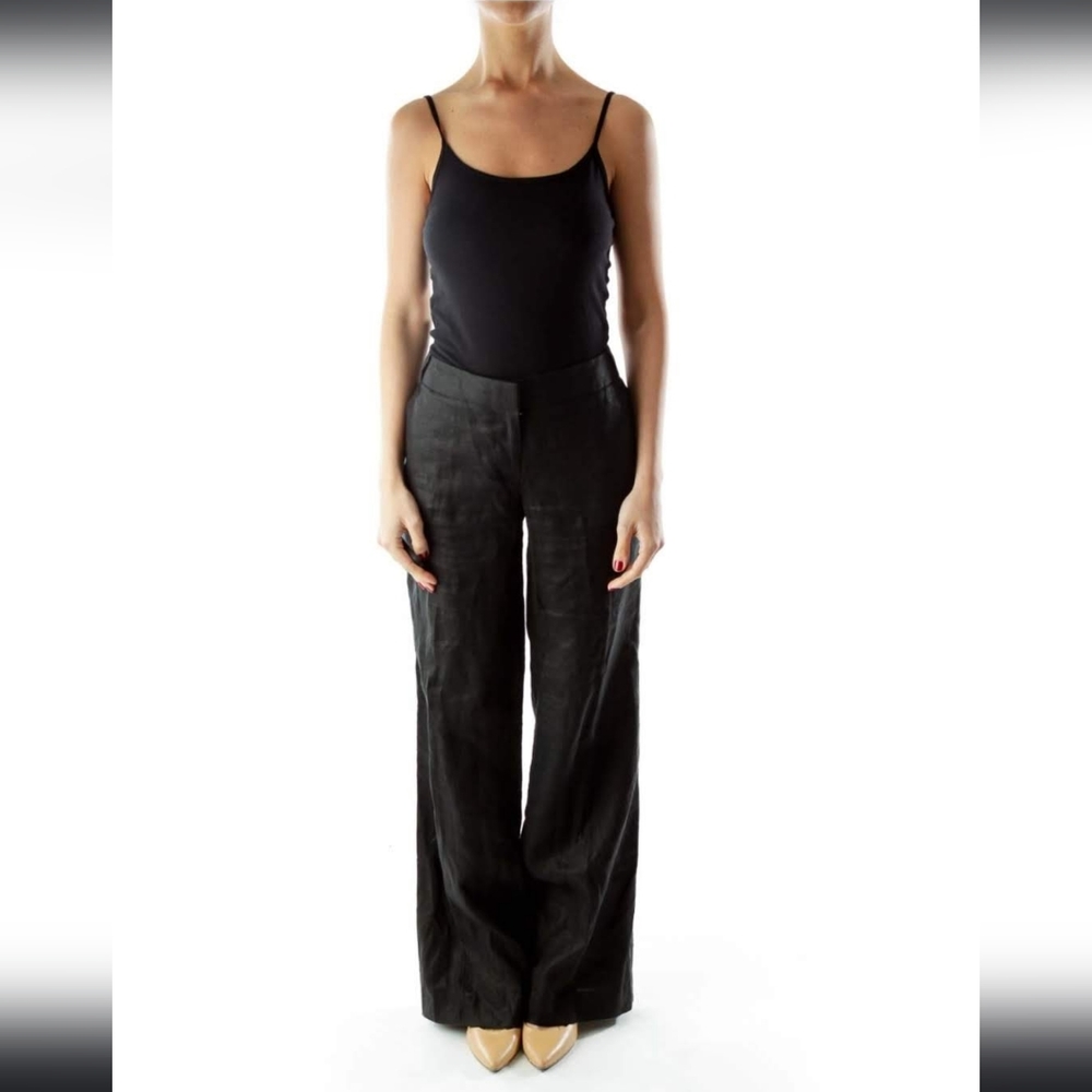 J Crew city fit linen pant